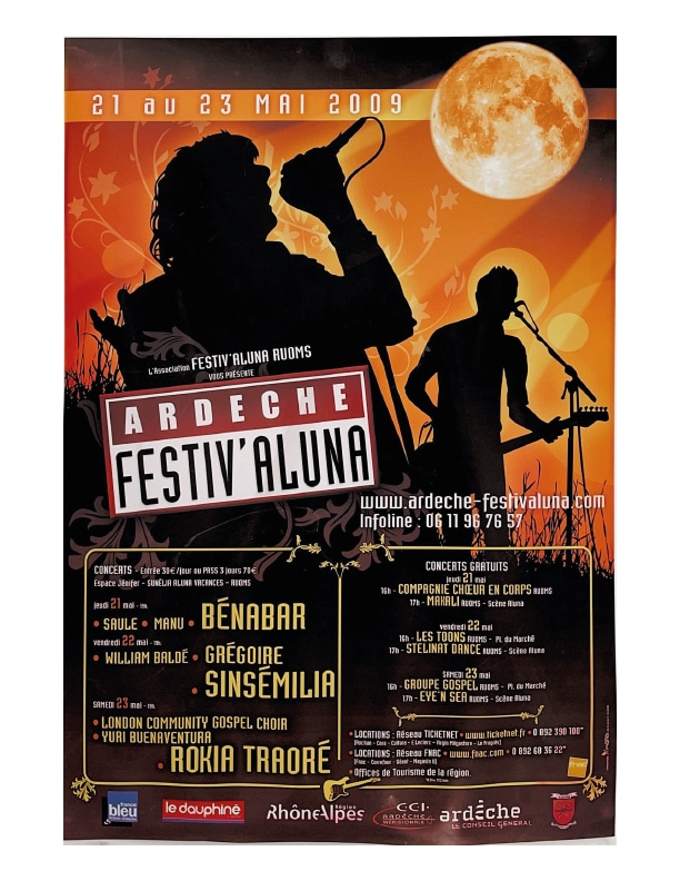 Affiche Aluna Festival 2009