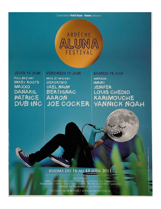 Affiche Aluna Festival 2011