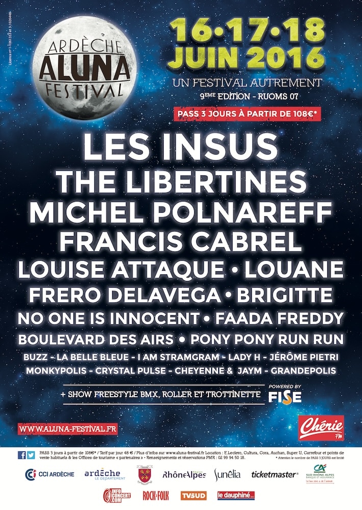 Affiche Aluna Festival 2016