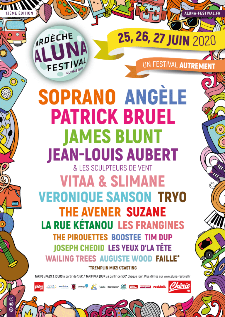 Affiche Aluna Festival 2020