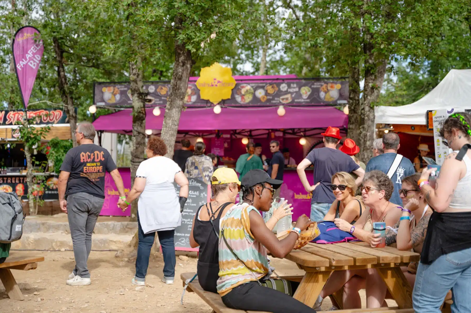 Aluna Festival Village gourmand resultat