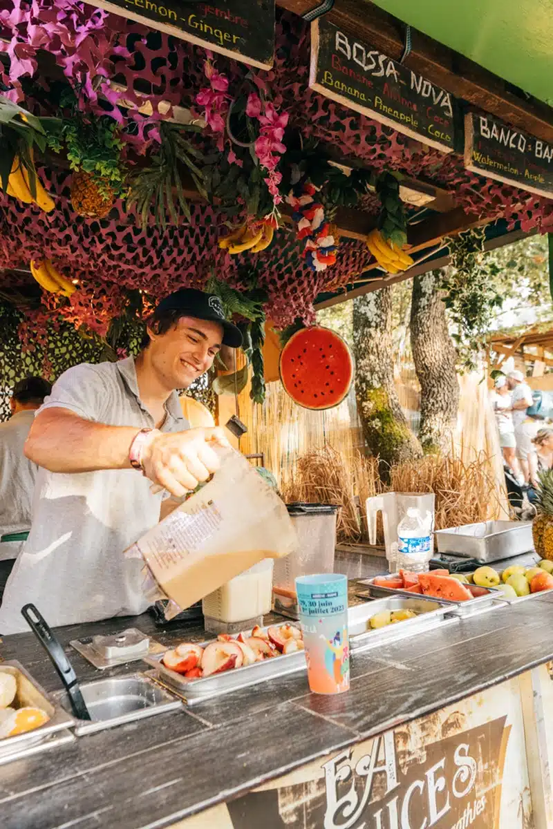 Aluna Festival Village gourmand resultat