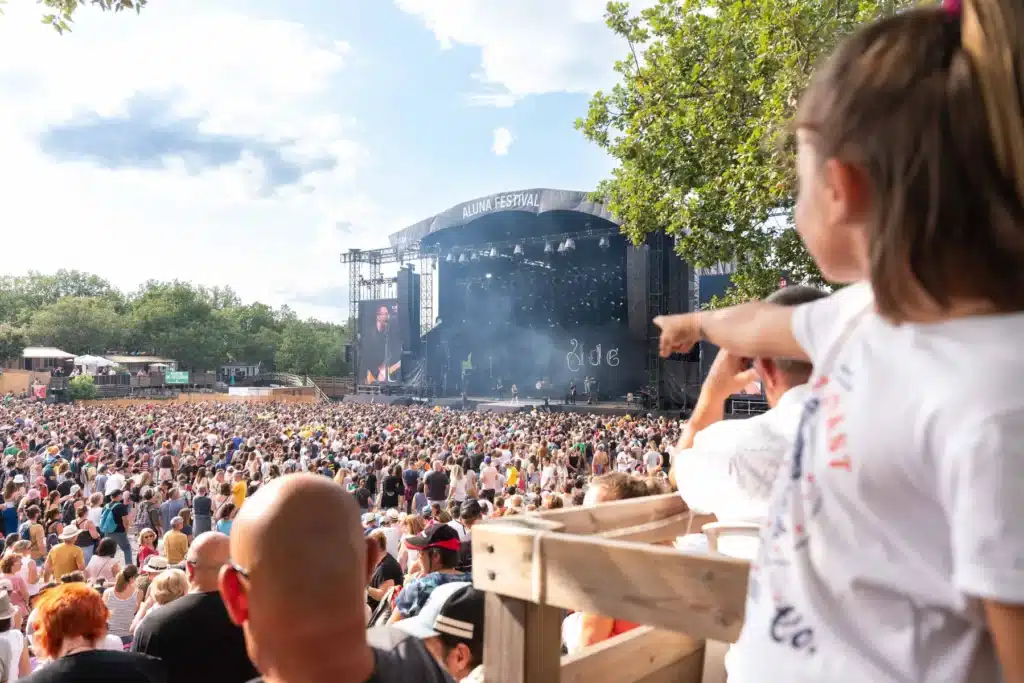 scène aluna festival
