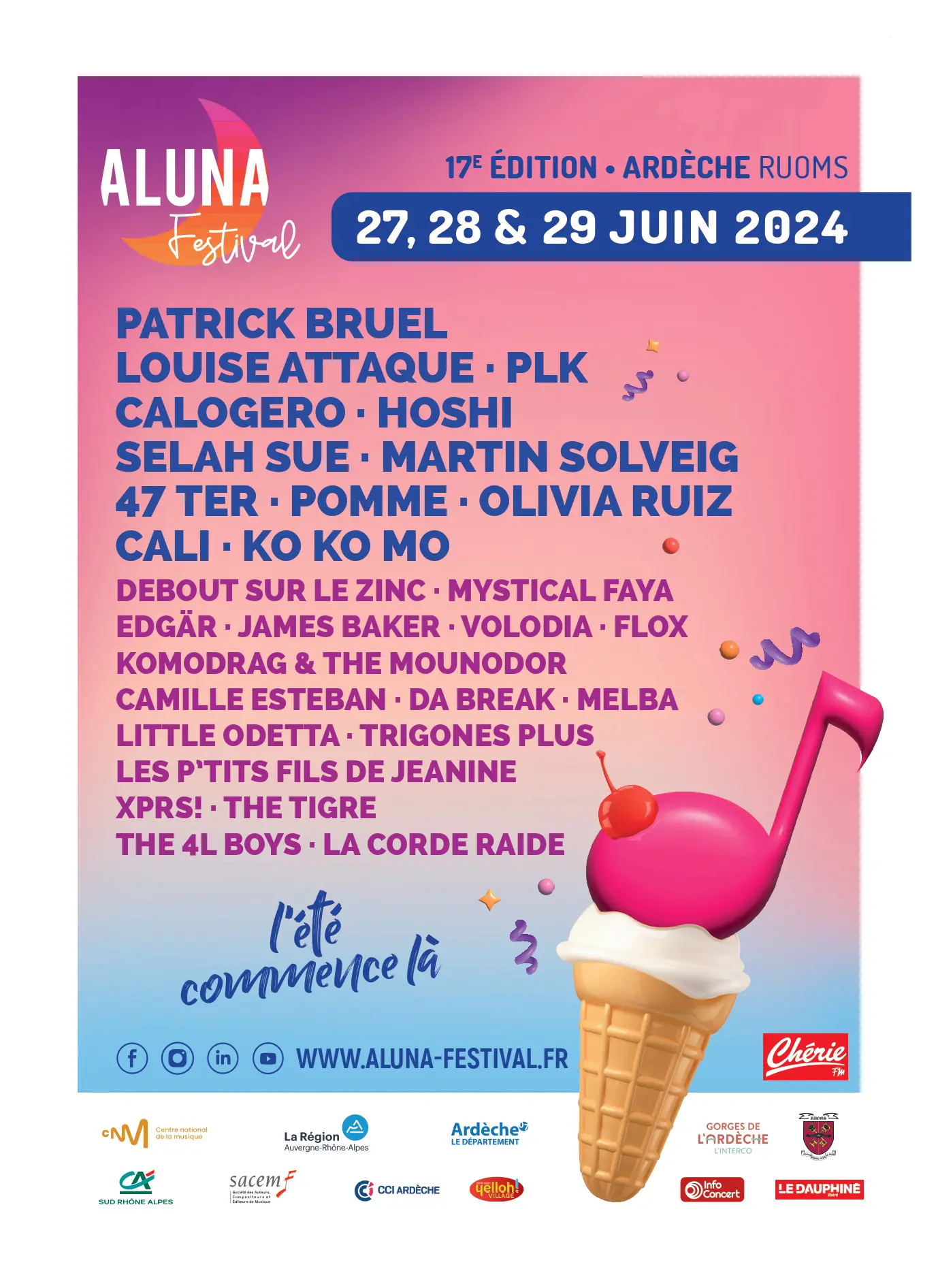 affiche aluna